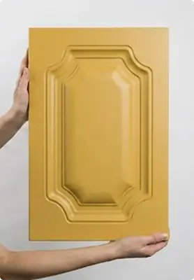 Классический фасад с фигурной фрезеровкой и скруглениями