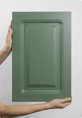 Фасад МДФ с фрезеровкой мыльница (плавное углубление без острых углов)