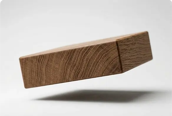 Шпонированный фасад с открытыми порами и сохранением рельефа дерева Open Pore